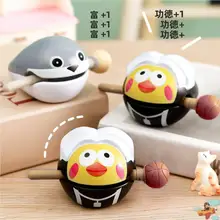 デスク用ミニ木魚飾り【感情の解消・誕生日ギフトに最適】