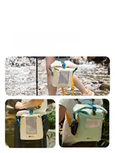 Mobi Garden 防水バッグ 斜め掛け リュック 2WAY ドライバッグ アウトドア 水泳 ラフティング ダイビング