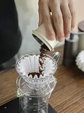 手挽きコーヒーフィルター【波形デザイン・ケーキ型・便利】