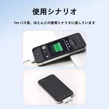 Type-Cから30ピンへの充電ケーブル【USBデータ通信・旧型iPhone対応・Apple製品用】