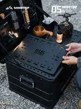 アウトドア用 折りたたみテーブル＆チェア【軽量アルミ合金・昇降可能・タクティカルデザイン】（セットアップ対応）