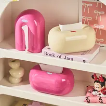 高級感ある石製ティッシュボックス【リビングやダイニング用・シンプルデザイン】