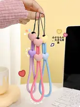手滑り防止のスマートフォンケース用ストラップ【手首用・吊り下げ式・キーリングも対応】