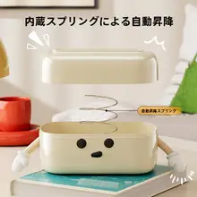 可愛らしいデザインのデスクトップティッシュボックス【高級感・リビング・寝室用】