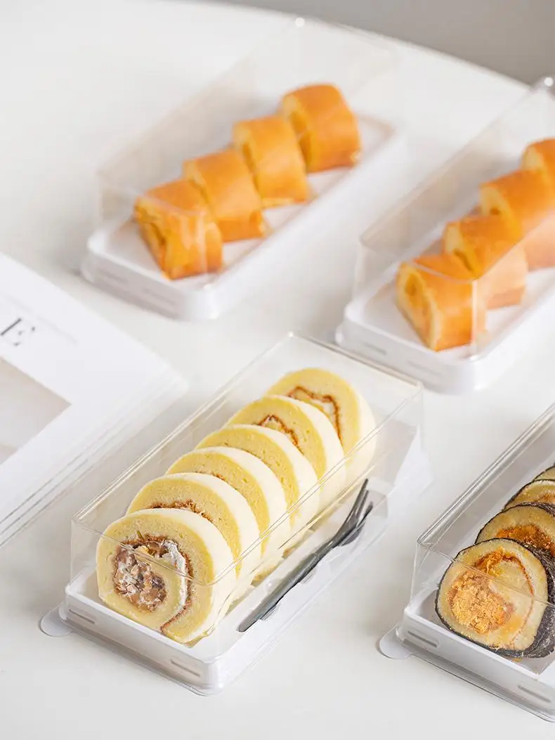 焼き菓子用スライスボックス：ダンボールカットに最適な小  西点盒の実用性と使い方