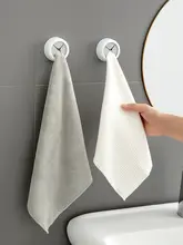 穴あけ不要なキッチン用タオルラック【収納フック・調理用タオル・ハンガータイプ】