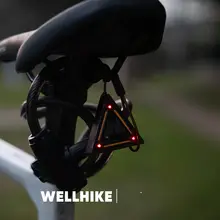 WELLHIKE アウトドア三角ライト【SWS夜間警告装飾・ミニハンギングランプ】