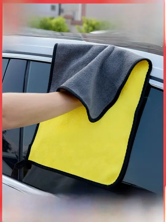 吸水性に優れた洗車タオル【毛が抜けない・車内用・実用的アイテム】