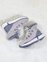 高頂雪用ブーツ【真皮・羊毛ライニング・防寒・保温】