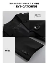 男性用フォーマルスーツ【結婚式対応・春秋用・ジャケット】（セットアップ対応）