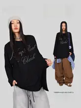 CBXLAB ストリートダンス トレンド ブランド ダイヤモンド レイジー Tシャツ