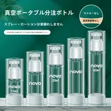 NOVO 真空分注ボトル トラベルポータブル