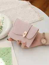 可愛らしいデザインの折りたたみ財布【女性用・短款・ナチュラルスタイル】