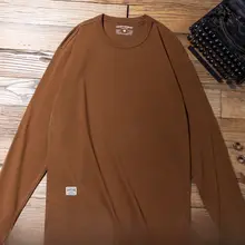 アメリカンビンテージ風 ストレッチコットンTシャツ【無地・重厚感のある素材】