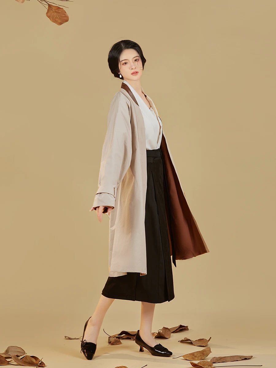 オリジナル漢服 レディース 宋風コートセットアップ：品質とサイズ選びの実証データ