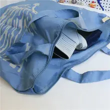 大容量エコバッグ【かわいい猫デザイン・日式・ショッピング用】