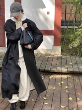 クラシックなオーバーサイズスウェットシャツ【秋冬・長綿・ゆったりデザイン】（セットアップ対応）