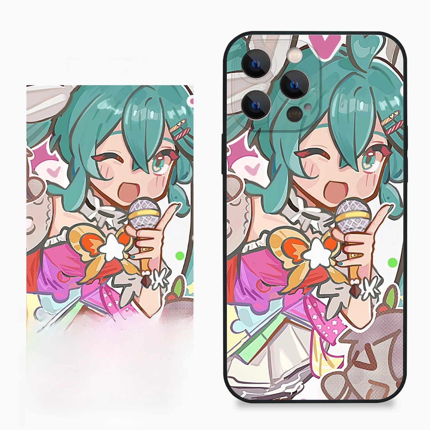 多動児童とのコラボスマートフォンケース：9397号列车のキャラクターイラストが特徴