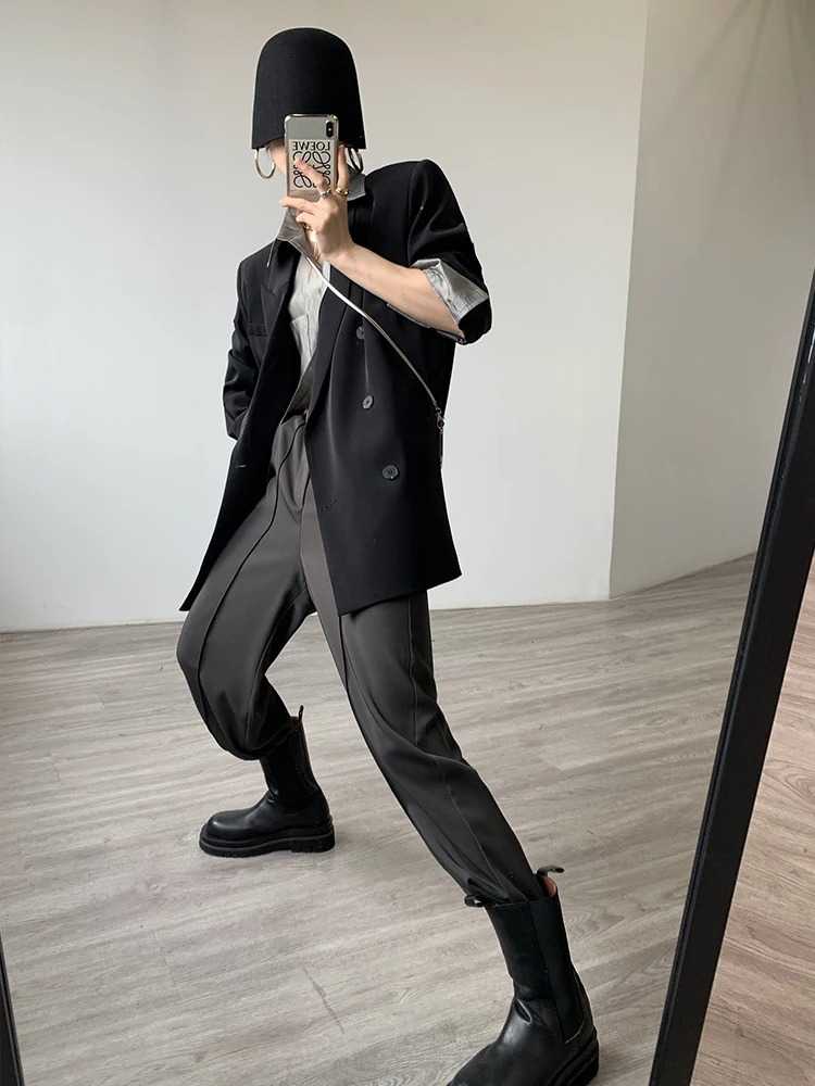 通勤パンツに悩むあなたへ：高腰ストレートスーツパンツが解決する3つの理由とは？