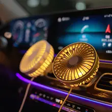 車載用強力冷却ファン【12V/24V対応・トラック用・エアコン通風口用小型ファン】
