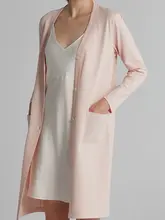 ニットカジュアルウェア【春秋用・女性用・ロングシャツ】