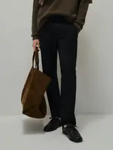 ビジネスカジュアルパンツ【ストレートタイプ・簡単お手入れ・通勤用・秋冬向け】