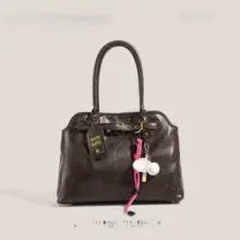 トートバッグ ハンドバッグ レディース 大容量 上品 ヴィンテージ 通勤 着回し