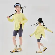 子供用 UVカット晴れの日用ウェア【アイスシルク・涼感・速乾】（セットアップ対応）