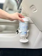 車用飲料ホルダー【固定式・多機能・ティーカップ用・灰皿付き】