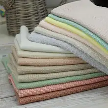 春秋用の細い毛糸の毛衣生地【ピンク系・手作り用・白色・金糸入り】