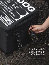 BLACKDOG アウトドアキャンプ用収納バッグ【超大容量・折りたたみ・整理箱】