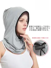 SoloSunny フルフェイス UVカットマスク【夏用・薄型・通気性・男女兼用】