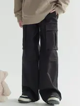 万有引力博物館 ストレートパンツ レディース【秋用・ワイド・カジュアル・ロングパンツ】