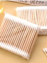 耳掃除用使い捨てコットン棒【ダブルヘッド・化粧用・家庭用】