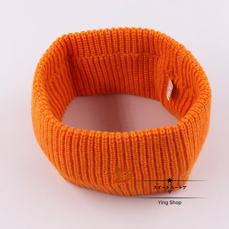 男女兼用 シンプルニットヘアバンド【ストリートスタイル・幅広タイプ・日常使い】