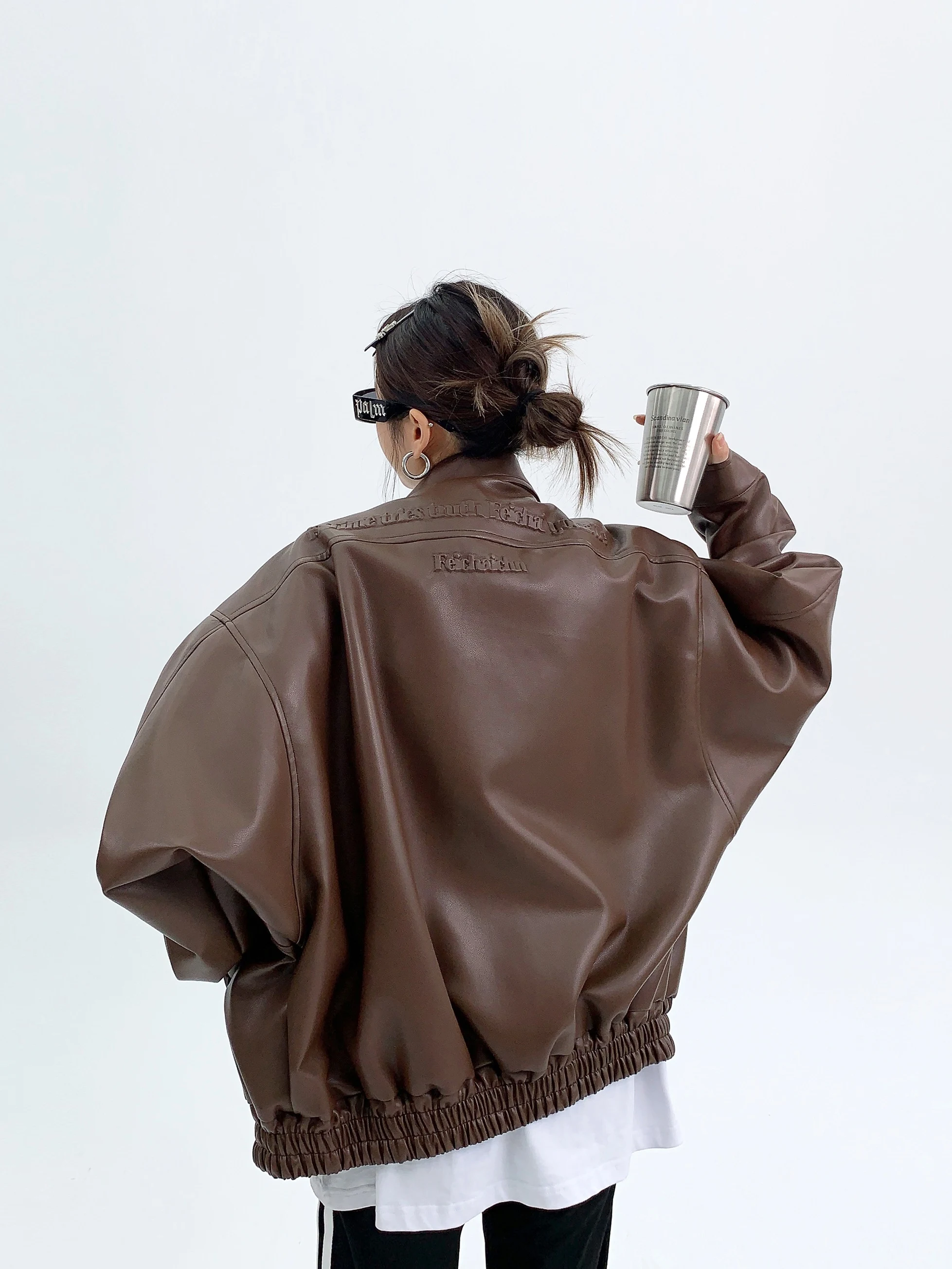 デニムジャケット コーデの選び方｜PUレザーの実測ガイド