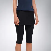 春夏用自転車ライディングパンツ【透 breathable・排汗・七分丈スカート付き】