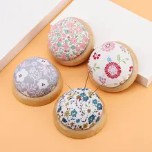 手作り十字刺繍用針収納ポーチ【可愛い和風デザイン・木製底】