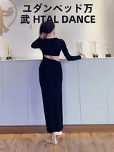 セクシーなベリーダンス練習用ドレス【ジャズスタイル融合・女性用・スリムフィット】（セットアップ対応）