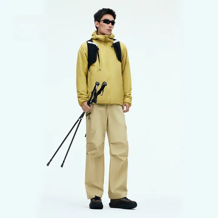 男性用 アウトドアクライミングパンツ【快適なストレートシルエット・登山・ランニング対応】