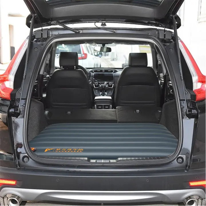車載用エアマットレス【SUV対応・後部座席用・寝具・高さ調整可能】