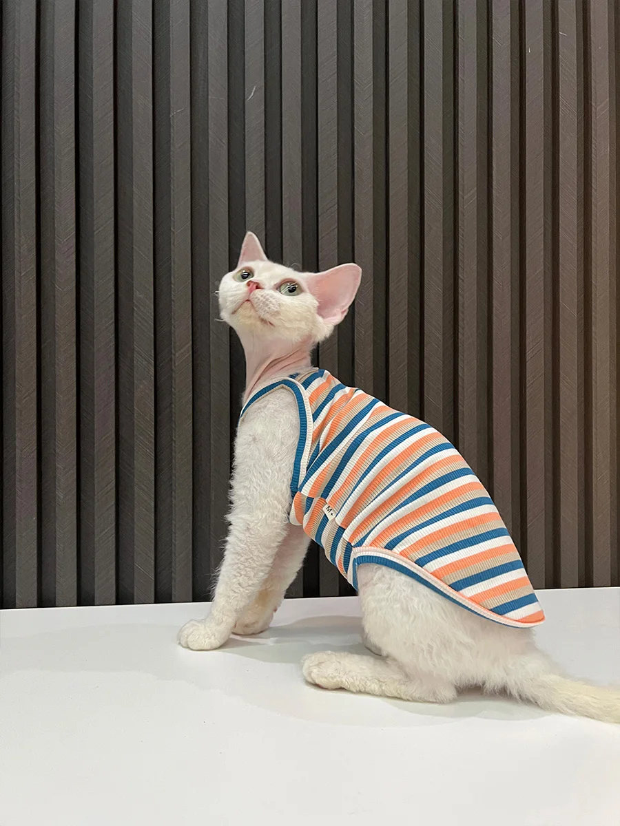スフィンクスの肌に優しい、純綿のキャットウェアは本当に必要なのか？