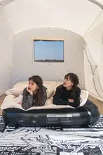 BLACKDOG 自動膨張式キャンプ用エアマットレス【携帯便利・テント用・地面用】