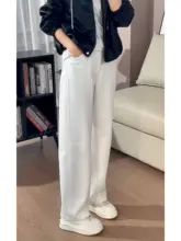 ストレート ジーンズ 女性 2025 新しいハイウエスト痩身