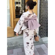 伝統的な和服 浴衣【女性用・二部式・ポリエステル・花火大会向け】（セットアップ対応）