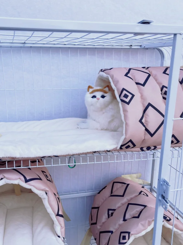 猫用2wayマット【加厚・ふわふわ・ペット用】（セットアップ対応）