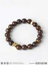 貔貅デザインの古銅辉石ブレスレット【名入れ対応・ギフト用】