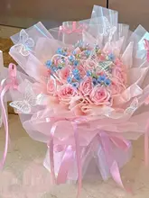 の薔薇のアートフラワー【香り付き・ギフトに最適・バレンタイン用】