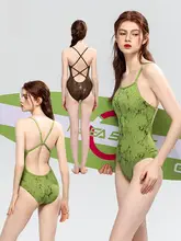 BUNNYBUMS 女性用 ワンピース競泳水着【速乾・防塩素・三角デザイン】