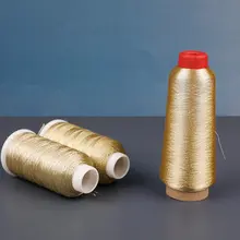 金銀糸 6本撚り手編みブレスレット ネックレス用 ワイヤー【刺繍用・光沢あり】